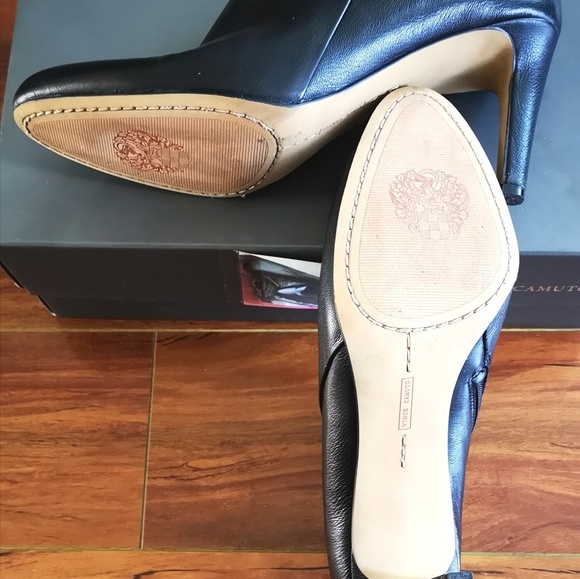 Vince Camuto Leather Bootie - Picture 3 of 5